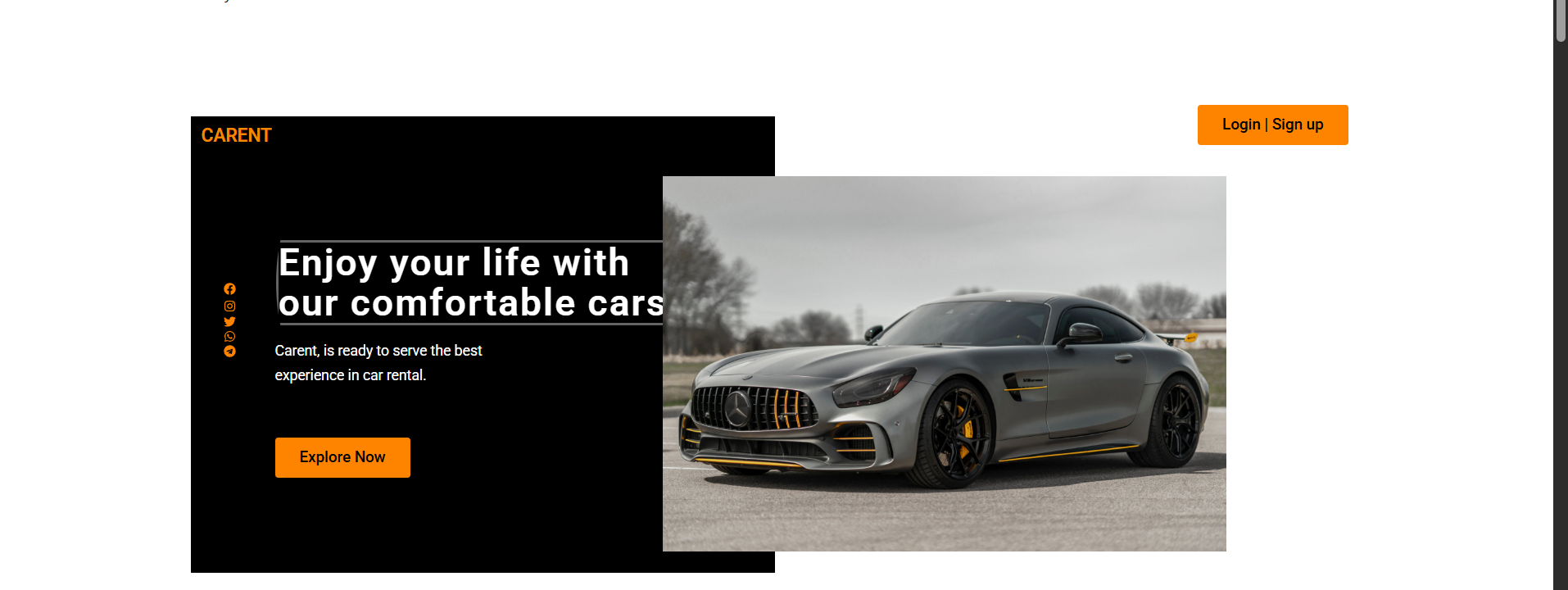 Image gallery marquee